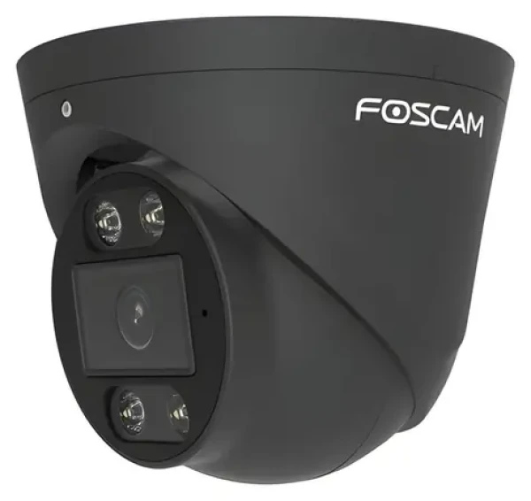 Foscam T8EP čierna / Vonkajšia IP kamera / 4K / 8 Mpix / IR 20 m / Obojsmerný zvuk (T8EP bk)
