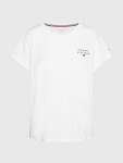 Dámske tričko TH ORIGINAL LOGO LOUNGE T-SHIRT UW0UW04525YBR biela Tommy Hilfiger