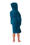 Detský župan Tampa s kapucňou 9149 petrol - Vestis dětské č.152