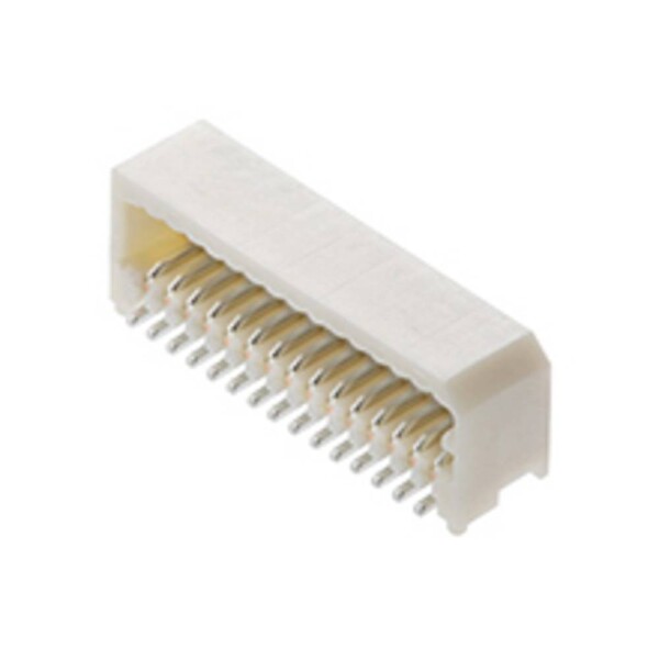 Molex vstavaná pinová lišta (štandardná) Počet pólov 40 Raster (rozteč): 0.8 mm 533094070 1 ks Tape on Full reel; 533094070