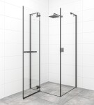 Sprchovací kút štvorec 100x100 cm SAT TGD NEW SATTGDN100S100C SATTGDN100S100C