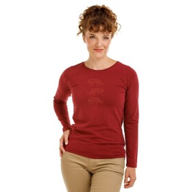 Bushman Dámske tričko Quany, burgundy XXL