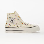 Tenisky Converse Chuck Taylor All Star Lift Platform Embroidered Blooms Hi Egret/ Vintage White/ Black EUR 37