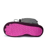 Detská zimná barefoot obuv s membránou Bugga RUBA Grey B00197-09 - 27