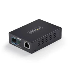 StarTech 10GbE to SFP+ Mediakonvertor / Mediakonvertor / 10 Gbps / RJ45 / čierna (MCM10GSFP2)