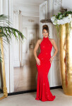 Sexy Red-Carpet KouCla Neck-Gown with glitter blackgold M