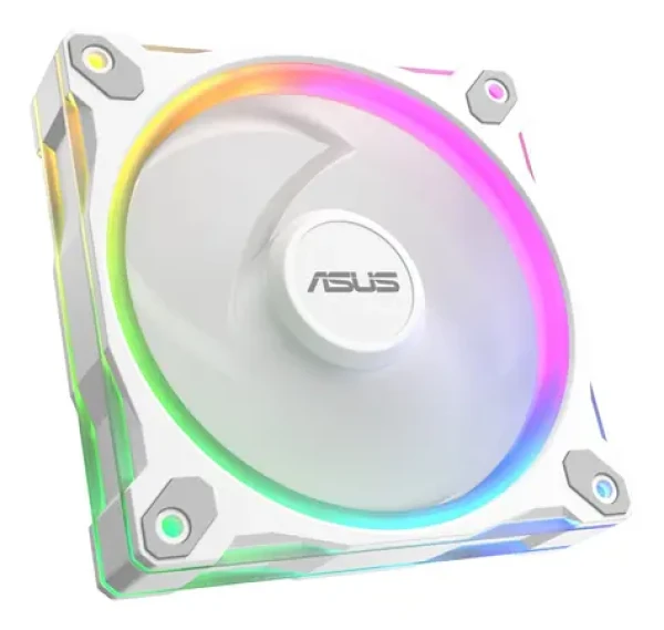 Asus Prime MR120 ARGB Reverse biela / Ventilátor / 120 mm / Sleeve bearing / 1600 RPM / 58 CFM / 23 dB (90DA00L3-B09000)