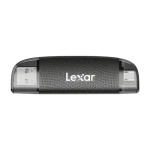 Lexar LRW310X / Čítačka pamäťových kariet / micro SD, SD / USB-A + USB-C / USB 3.2 Gen 1 (LRW310X-BNBNG)