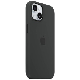 Apple Silicon Case MagSafe zadný kryt na mobil Apple iPhone 15 čierna; MT0J3ZM/A