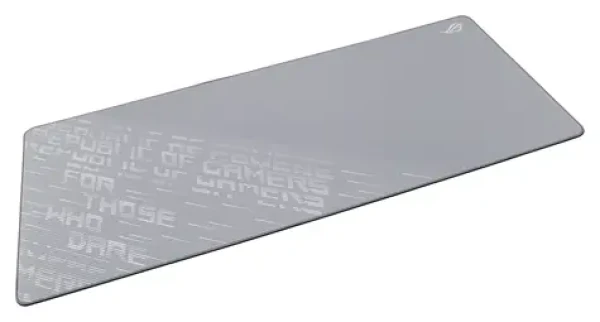 Asus ROG Scabbard II ARCTIC Gray XXL / Herná podložka pod myš / 900 x 400 x 3 mm / textil (90MP03H0-BPUA00)