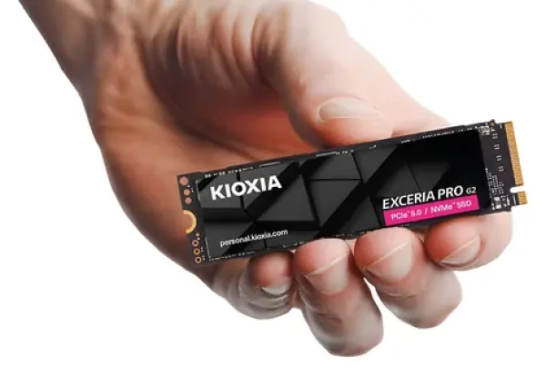 KIOXIA Exceria Pre G2 1TB / SSD / M.2 2280 / PCIe 5.0 x4 / R: 14400 MB/s / W: 12700 MB/s (LVE10Z1T02G8)