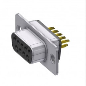 Deltron Connectors D09SZ/2FP102 D-SUB zásuvka 180 ° Pólov: 9 spájkovaný 1 ks; D09SZ/2FP102