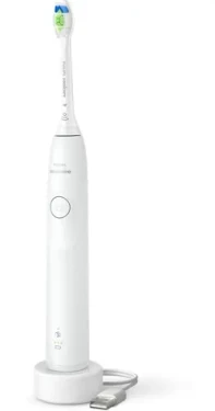 Philips Sonicare 5300 HX7108/01 biela / Sonická zubná kefka / 62.000 kmitov / 2 režimy / 1 hlavica (HX7108/01)