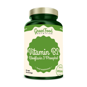 GreenFood Nutrition vit B2 Ribofl Phosphat 60cps