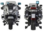 Mamido Elektrická motorka BMW R1200 Polícia strieborná