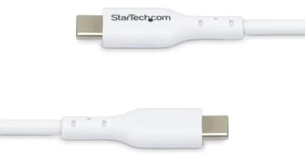 StarTech bílá / Kabel USB-C - USB-C / 2 m / 2 ks / USB 2.0 (USB2CC2MNCWHE2PK)