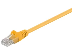 MicroConnect CAT5e U/UTP 3M žltá / PVC (UTP503Y)