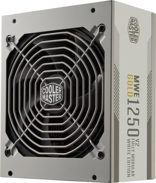 Cooler Master Cooler Master MWE Gold 1250 - V2 ATX 3.0 White Version moduł zasilaczy 1250 W 24-pin ATX Biely