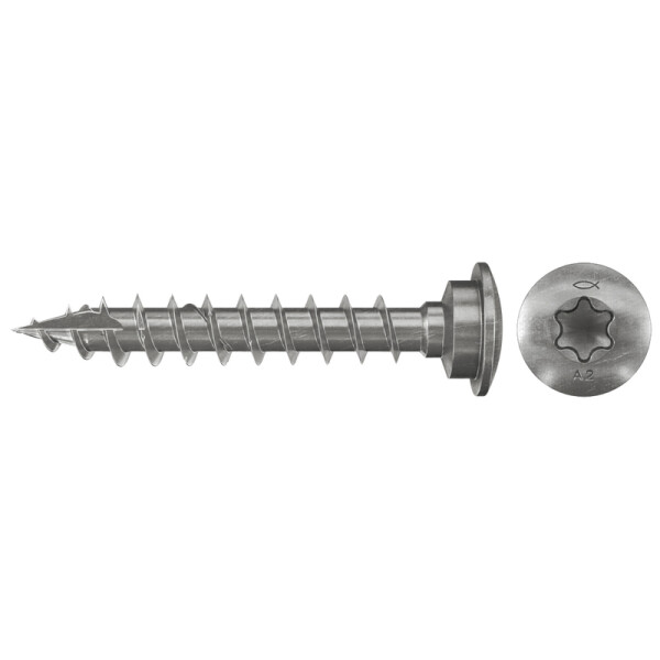 Skrutka pätková Fischer FJS-LT A2F 7x50 mm