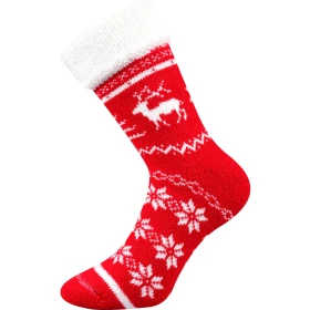 Ponožky BOMA Norway red 1 pár 39-42 116860