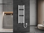 MEXEN/S - Mars radiátor + vykurovacia tyč 1200 x 400 mm, 600 W, biela W110-1200-400-2600-20
