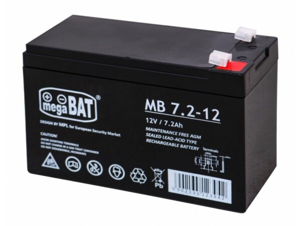 Mamido Mamido Gélová batéria 12V 7Ah