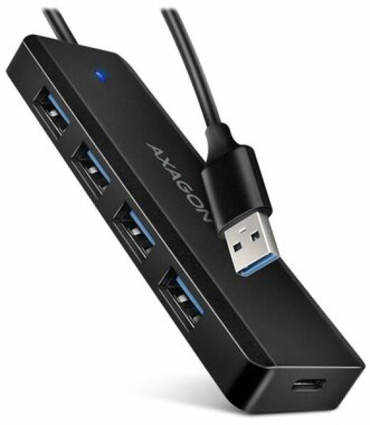 Axagon HUE-C1A čierna / USB hub / 4X USB-A 3.0 (HUE-C1A)