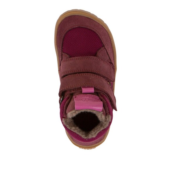Dievčenské zimné barefoot topánky TEX WOOL Bordeaux Froddo G3110266-7W - 39