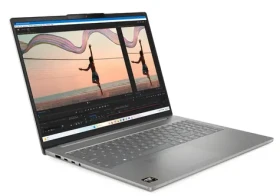 Lenovo IdeaPad Slim 5 16AKP10 sivá / Notebook / 16" WUXGA / AMD RYZEN AI 5 330 / 16GB / 512GB SSD / AMD Radeon / Bez OS (83HY009TCK)