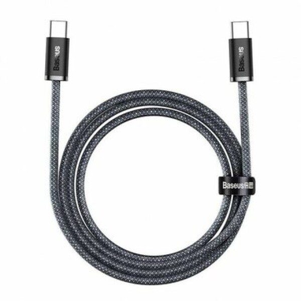 Baseus CALD000216 Kábel USB-C (M) - USB-C (M) 1 m šedá / 100W (CALD000216)