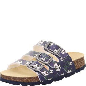 Chlapčenské korkové papuče FOOTBAD Blue/Multicolored Superfit 1-800113-8090 - 33