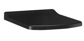 SAPHO - LARA WC sedátko, SLIM, Soft Close, čierna matná KC1603.01.2100E