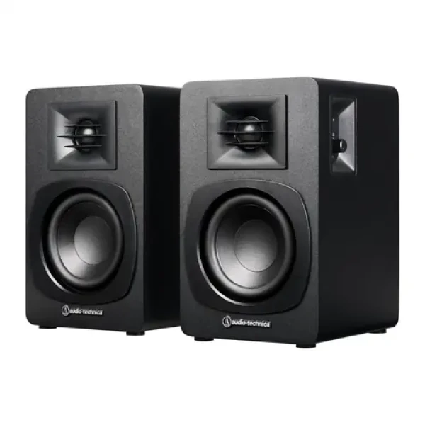 Audio-Technica AT-SP3X Bookshelf čierna / Reproduktory / 2.0 / 30W / Bluetooth / USB / RCA (AT-SP3X)