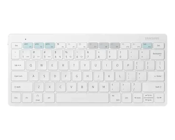 SAMSUNG Multifunkčná Bluetooth klávesnica biela / Bluetooth 5.0 (EJ-B3400UWEGEU)