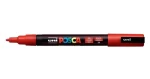 POSCA PC- 3M červená / Popisovač / Jemný hrot / 0,9-1,3 mm (186595)