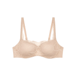 Dámska podprsenka Body Make-Up Illusion Lace Balconette Bra - Triumph naze béžová (00NZ) 075B