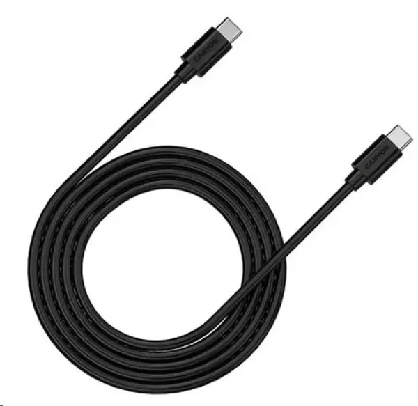 Canyon CNS-USBC12B kábel čierna / USB-C - USB-C / 2m (CNS-USBC12B)