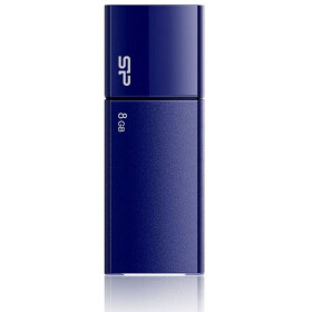 Silicon Power Ultima U05 8GB modrá / Flash Disk / USB 2.0 (SP008GBUF2U05V1D)