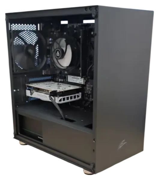 PC Mironet Herné ENTRY AMD R5 5500 RX 6500XT (Mironet/Herni/ENTRY/AMD/B)
