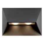 Nordlux Pontio 27 čierna / Vonkajšie nástenné svetlo / GU10 / 2x25W / LED (2218191003)