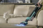 Hoover HF201P 011 modrá / Aku tyčový vysávač / 2v1 / 14,4 V / výdrž 40 min / 2,07 kg (100002102897)