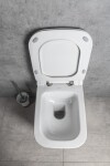 ISVEA - VEA závesná WC misa, Rimless, 34,5x52cm, biela 10VA02001