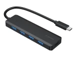 Gembird UHB-CM-U3P4P-01 / 4portový rozbočovač USB 3.1 (Gen 1) / čierna (UHB-CM-U3P4P-01)