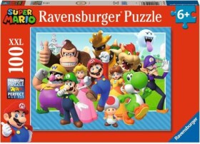 Ravensburger Super Mario s partiou priateľov - 100 dielikov