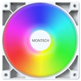 Montech GF120 PWM ARGB biela / 120 mm / Hydraulic Bearing / 25.5 dB @ 1600 RPM / 112 CFM / ARGB / 4-pin (GF120 ARGB PWM (W))