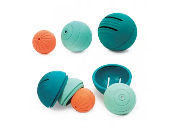 Ludi Loptičky silikónové Ball in Ball