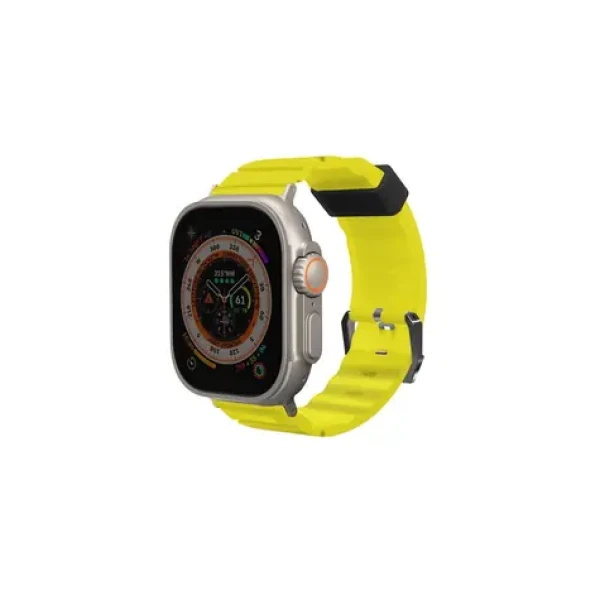 SKINARMA SHOKKU remienok pre Apple Watch Ultra 49 mm Apple Watch 45/44/42 mm žltá (8886461244076)