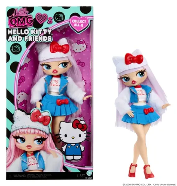 MGA Bábika LOL Surprise OMG Hello Kitty Friends - Hello Kitty