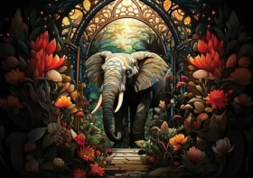 ART PUZZLE 5254 Puzzle Strážca kvetov