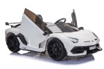 Mamido Detské elektrické autíčko Lamborghini Aventador SX2028 biele
